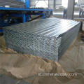 DX51D Lembar atap baja galvanis yang dilapisi seng